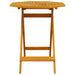 Set de bistro pliabil, 3 piese, lemn masiv de acacia - WALTI WALTI