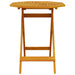 Set de bistro pliabil, 3 piese, lemn masiv de acacia - WALTI WALTI