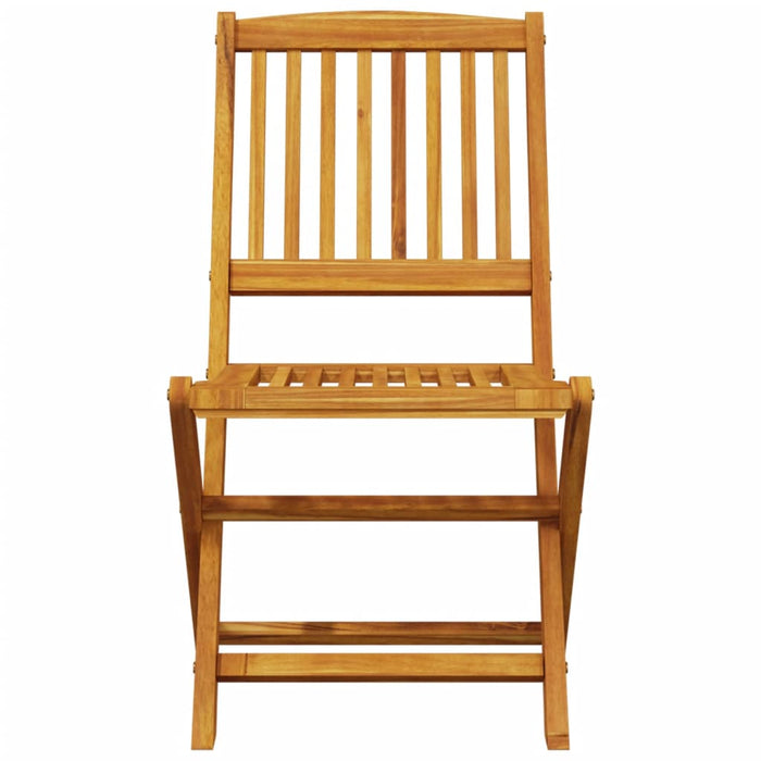 Set de bistro pliabil, 3 piese, lemn masiv de acacia - WALTI WALTI