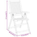 Set mobilier de grădină, 3 piese, lemn masiv de acacia - WALTI WALTI