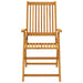 Set mobilier de grădină, 5 piese, lemn masiv de acacia - WALTI WALTI