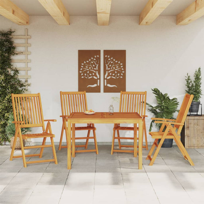 Set mobilier de grădină, 5 piese, lemn masiv de acacia - WALTI WALTI