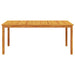 Set mobilier de grădină, 7 piese, 180x90x75 cm, lemn masiv de acacia - WALTI WALTI