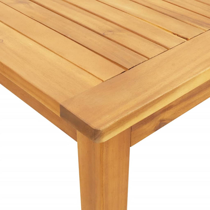 Set mobilier de grădină, 7 piese, 180x90x75 cm, lemn masiv de acacia - WALTI WALTI
