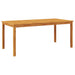 Set mobilier de grădină, 9 piese, 180x90x75 cm, lemn masiv de acacia - WALTI WALTI