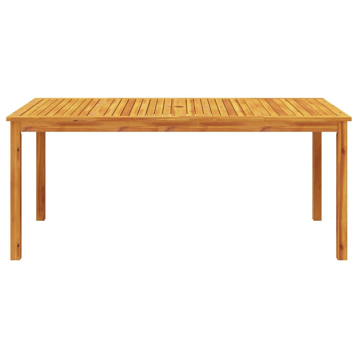 Set mobilier de grădină, 9 piese, 180x90x75 cm, lemn masiv de acacia - WALTI WALTI