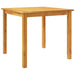 Set mobilier de grădină, 3 piese, 85x85x74 cm, lemn masiv de acacia - WALTI WALTI