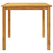 Set mobilier de grădină, 3 piese, 85x85x74 cm, lemn masiv de acacia - WALTI WALTI