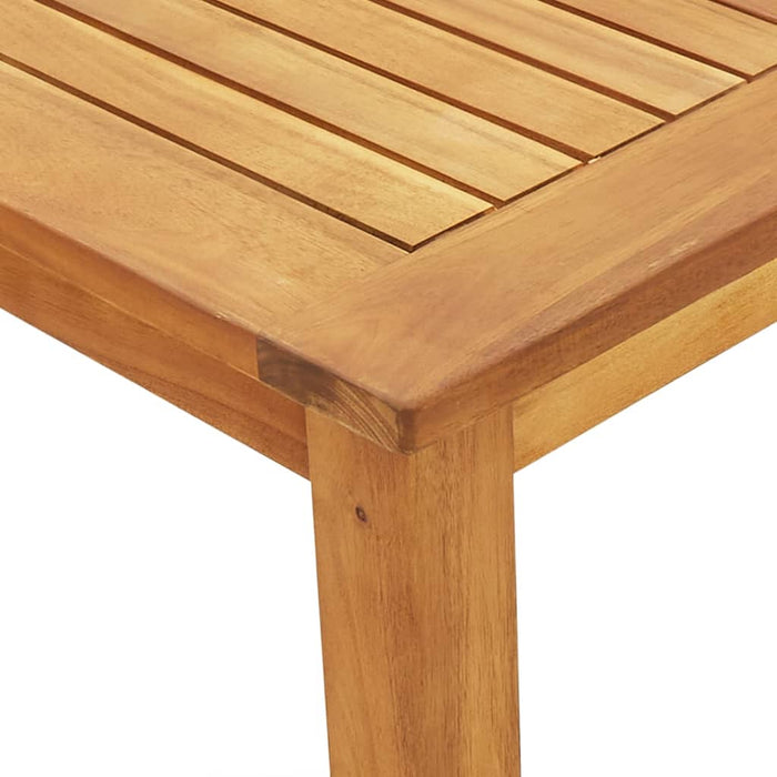 Set mobilier de grădină, 3 piese, 85x85x74 cm, lemn masiv de acacia - WALTI WALTI