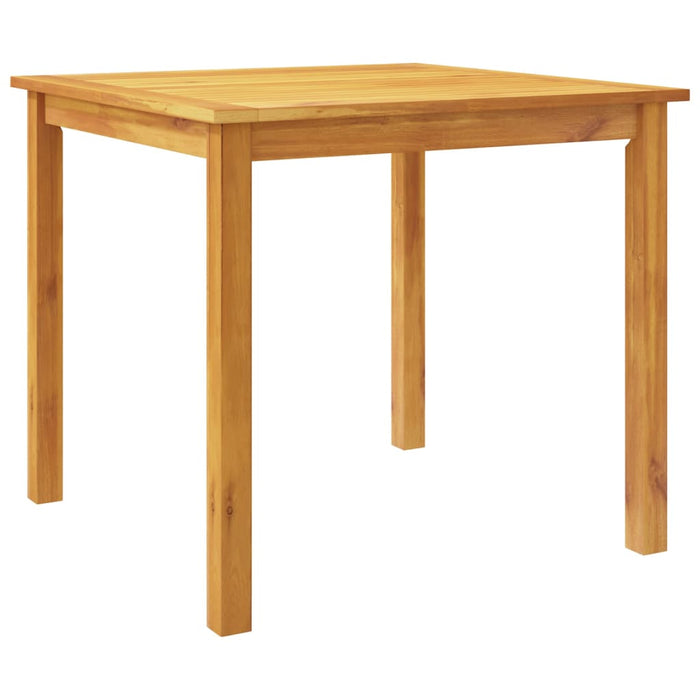 Set mobilier de grădină, 5 piese, 85x85x74 cm, lemn masiv de acacia - WALTI WALTI