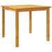 Set mobilier de grădină, 5 piese, 85x85x74 cm, lemn masiv de acacia - WALTI WALTI