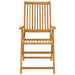 Set mobilier de grădină, 5 piese, 85x85x74 cm, lemn masiv de acacia - WALTI WALTI