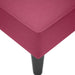 Sezlong cu cotiera dreapta Wine Red Velvet - WALTI WALTI