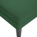 Șezlong cu pernă, țesătură verde închis din velur - WALTI WALTI