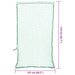 Plasă de remorcă cu funie elastică, verde, 2,1x1,25 m, PP - WALTI WALTI