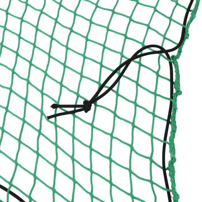 Plasă de remorcă cu funie elastică, verde, 3x1,65 m, PP - WALTI WALTI