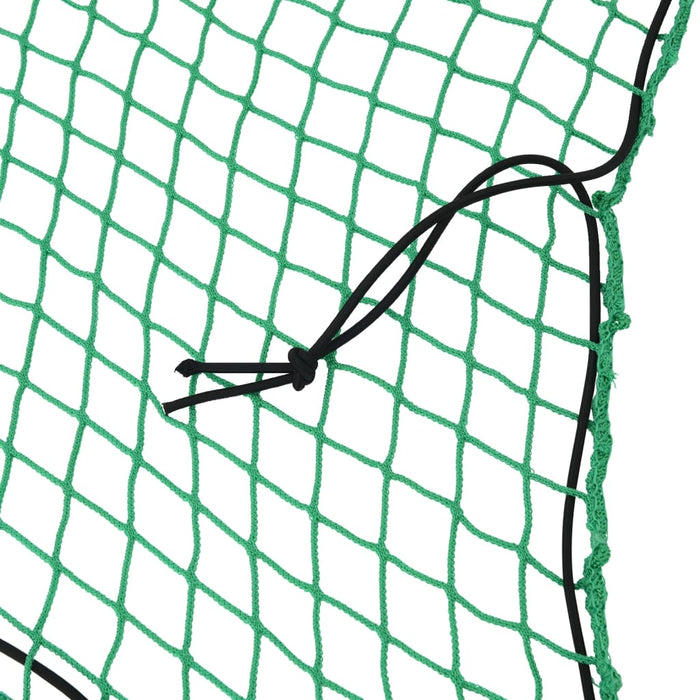 Plasă de remorcă cu funie elastică, verde, 3,5x2,5 m, PP - WALTI WALTI