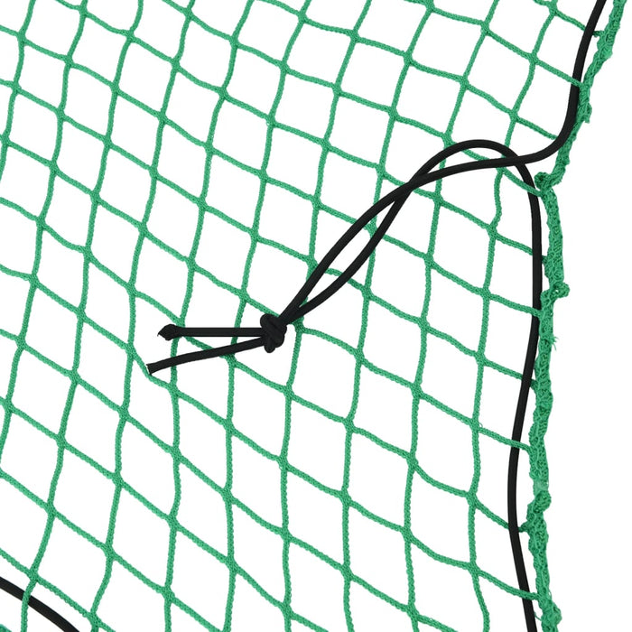 Plasă de remorcă cu funie elastică, verde, 4,5x2,5 m, PP - WALTI WALTI