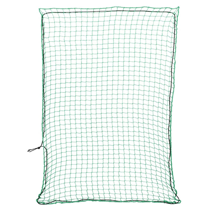 Plasă de remorcă cu funie elastică, verde, 4x3 m, PP - WALTI WALTI