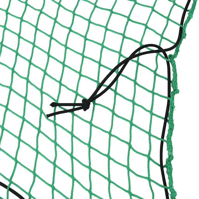 Plasă de remorcă cu funie elastică, verde, 5x3 m, PP - WALTI WALTI