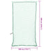 Plasă de remorcă cu funie elastică, verde, 6x3 m, PP - WALTI WALTI