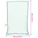 Plasă de remorcă cu funie elastică, verde, 5x3,5 m, PP - WALTI WALTI
