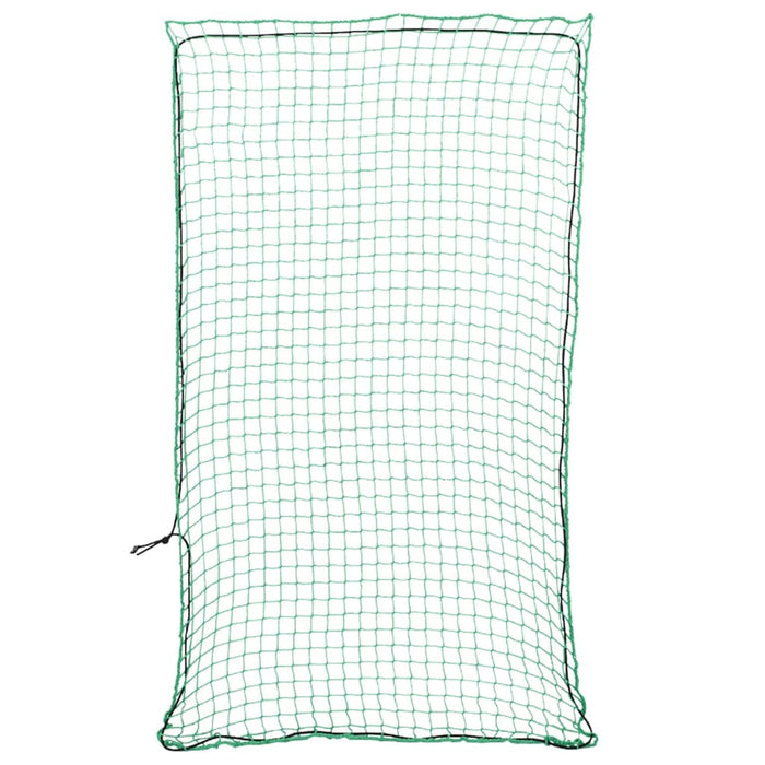 Plasă de remorcă cu funie elastică, verde, 6x3,5 m, PP - WALTI WALTI