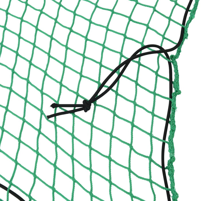 Plasă de remorcă cu funie elastică, verde, 6x3,5 m, PP - WALTI WALTI