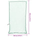Plasă de remorcă cu funie elastică, verde, 7x3,5 m, PP - WALTI WALTI