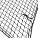 Plasă de remorcă cu funie elastică, negru, 2,1x1,25 m, PP - WALTI WALTI