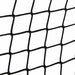 Plasă de remorcă cu funie elastică, negru, 2,1x1,25 m, PP - WALTI WALTI