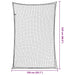 Plasă de remorcă cu funie elastică, negru, 2,2x1,5 m, PP - WALTI WALTI