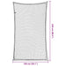 Plasă de remorcă cu funie elastică, negru, 2,5x1,5 m, PP - WALTI WALTI