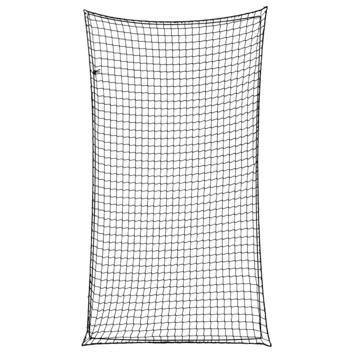 Plasă de remorcă cu funie elastică, negru, 2,7x1,5 m, PP - WALTI WALTI