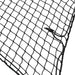 Plasă de remorcă cu funie elastică, negru, 2,7x1,5 m, PP - WALTI WALTI