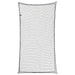 Plasă de remorcă cu funie elastică, negru, 3x1,65 m, PP - WALTI WALTI