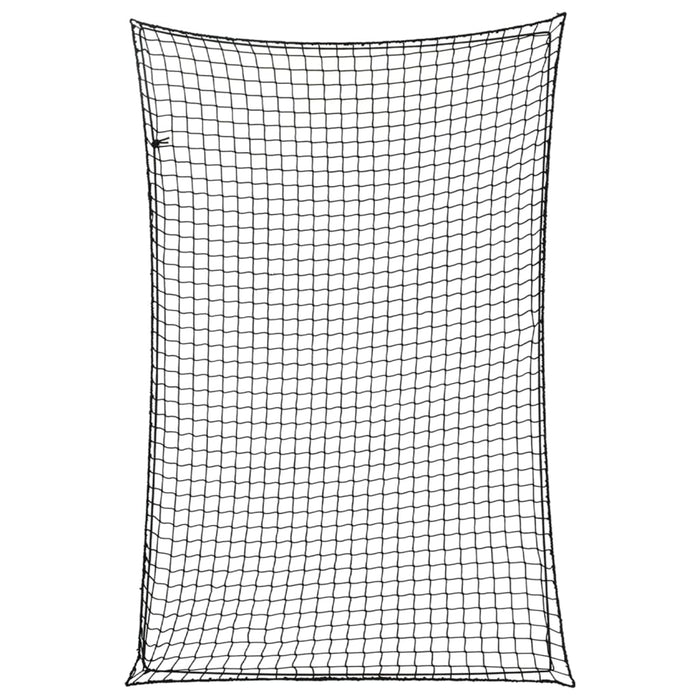 Plasă de remorcă cu funie elastică, negru, 3x2 m, PP - WALTI WALTI