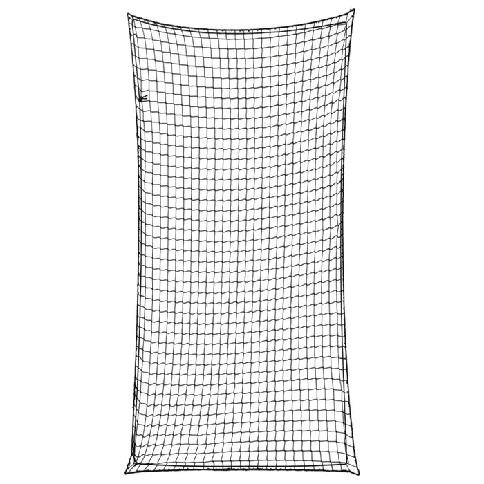 Plasă de remorcă cu funie elastică, negru, 4x2 m, PP - WALTI WALTI