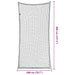 Plasă de remorcă cu funie elastică, negru, 4x2 m, PP - WALTI WALTI