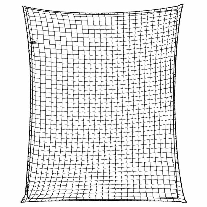 Plasă de remorcă cu funie elastică, negru, 3x2,5 m, PP - WALTI WALTI