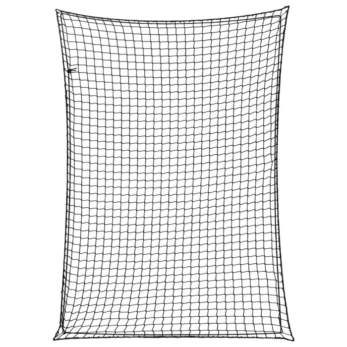Plasă de remorcă cu funie elastică, negru, 3,5x2,5 m, PP - WALTI WALTI