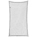 Plasă de remorcă cu funie elastică, negru, 4,5x2,5 m, PP - WALTI WALTI