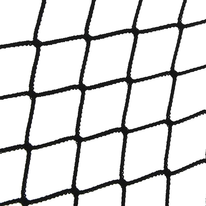 Plasă de remorcă cu funie elastică, negru, 3x3 m, PP WALTI