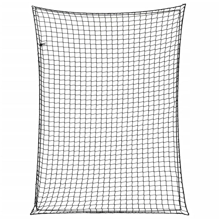 Plasă de remorcă cu funie elastică, negru, 4x3 m, PP - WALTI WALTI