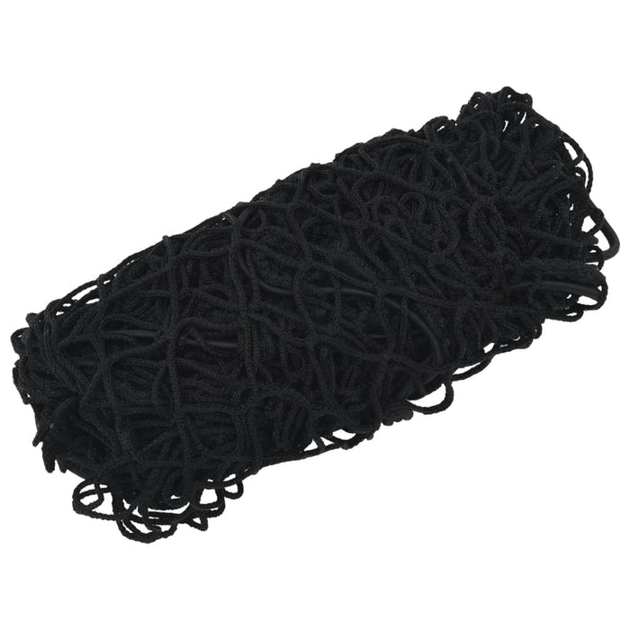 Plasă de remorcă cu funie elastică, negru, 4x3 m, PP - WALTI WALTI