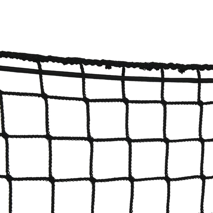 Plasă de remorcă cu funie elastică, negru, 4x3 m, PP - WALTI WALTI