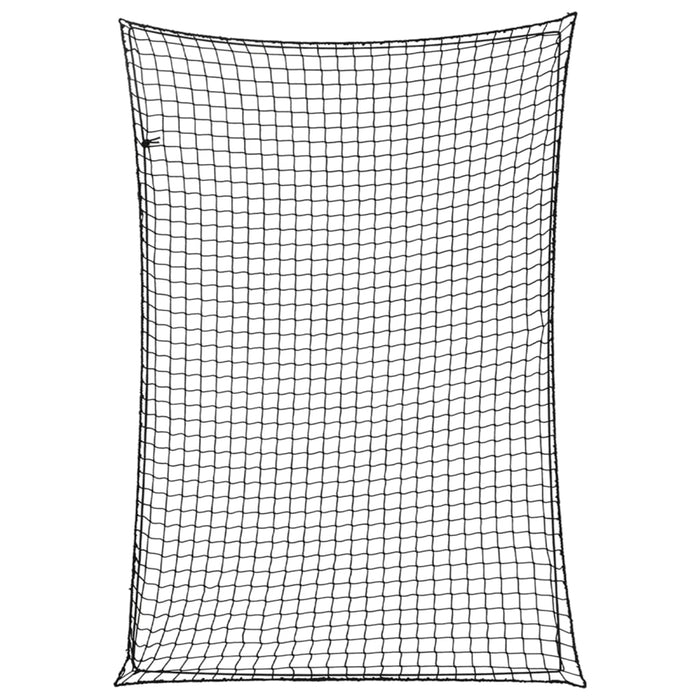 Plasă de remorcă cu funie elastică, negru, 5x3,5 m, PP - WALTI WALTI