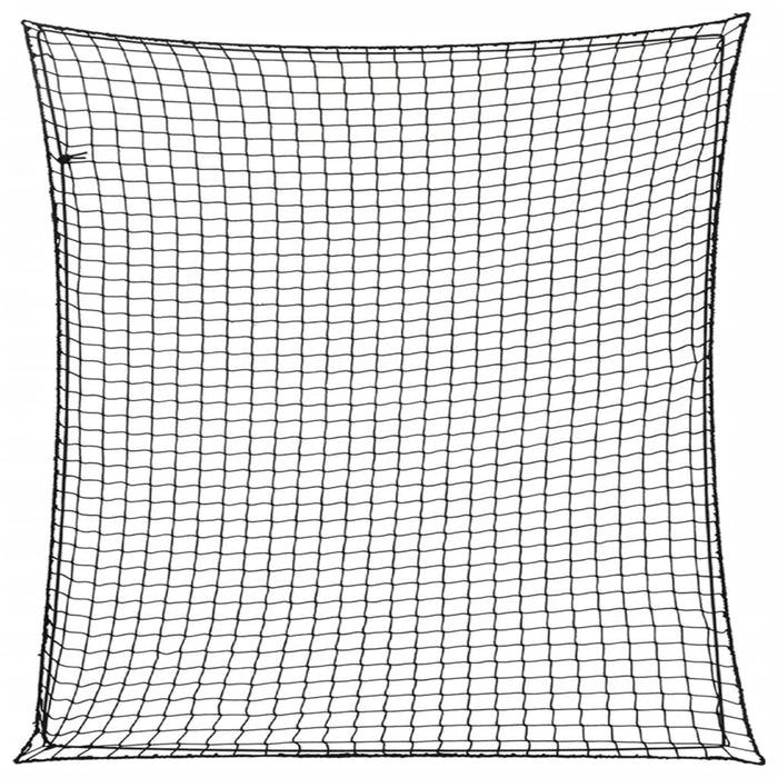 Plasă de remorcă cu funie elastică, negru, 4x4 m, PP - WALTI WALTI
