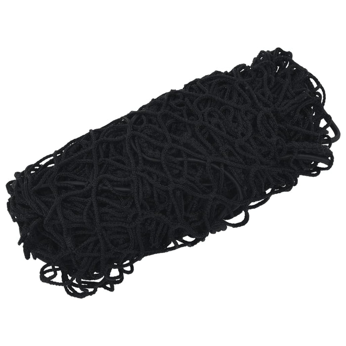 Plasă de remorcă cu funie elastică, negru, 4x4 m, PP - WALTI WALTI