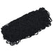 Plasă de remorcă cu funie elastică, negru, 4x4 m, PP - WALTI WALTI